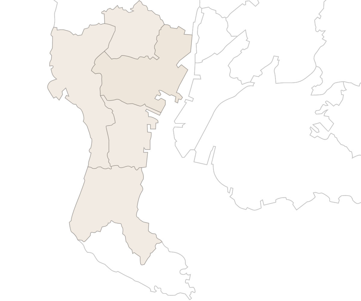 施工エリアを知多半島エリアに限定